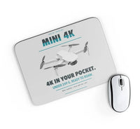Thumbnail for DJI Mini 4K design on light gray rectangle mouse pad