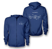 Thumbnail for Customisable How Planes Fly Hoodie - view 6