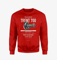 Thumbnail for TRENT 700 design on red sweatshirt