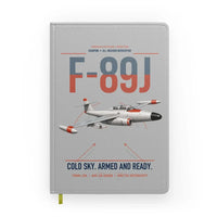 Thumbnail for F-89J Scorpion design on light gray notebook