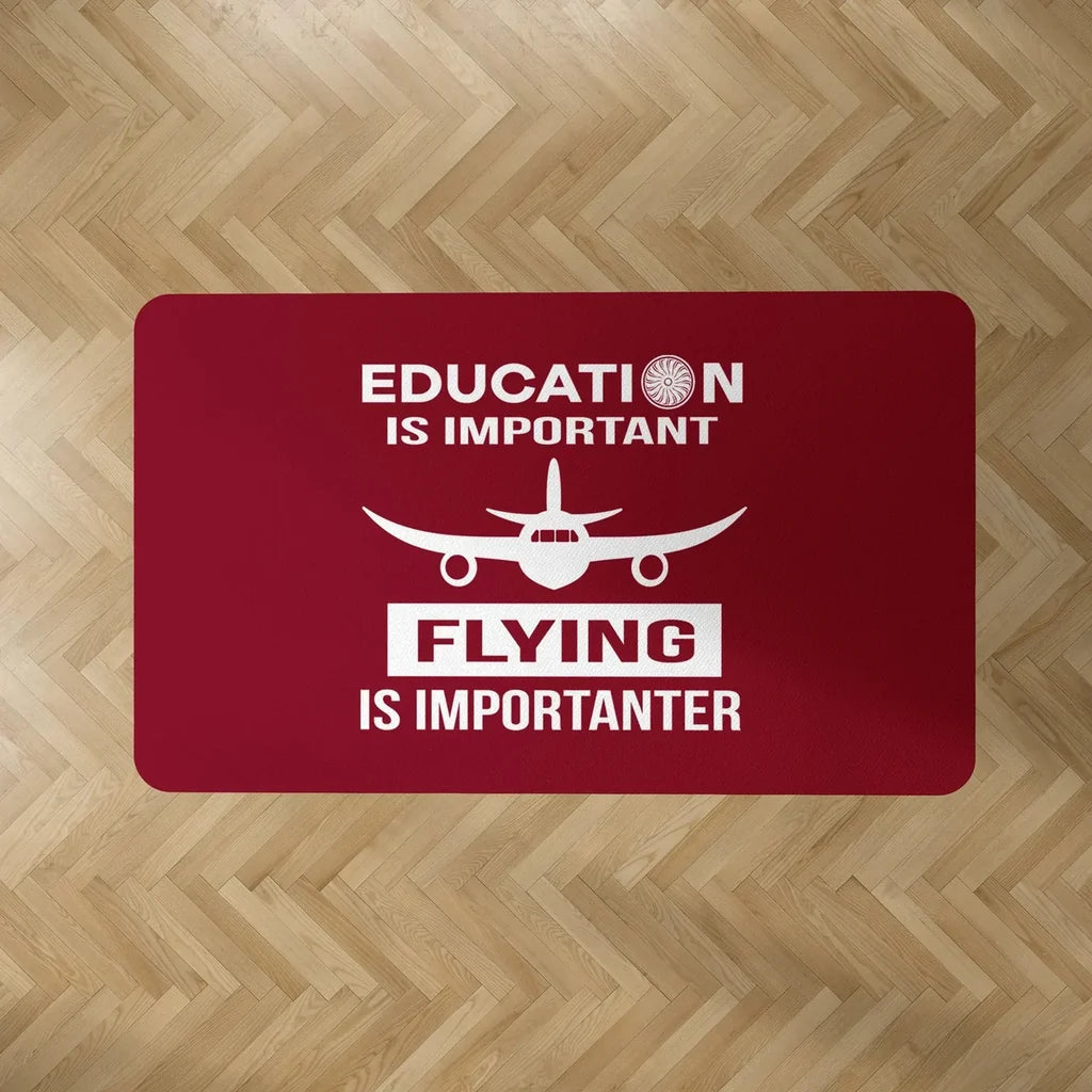 Flying is Importanter Floor Mat - view 6