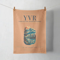 Thumbnail for Vancouver International Airport (YVR) design on orange towel