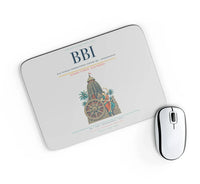 Thumbnail for Biju Patnaik International Airport (BBI) design on light gray rectangle mouse pad