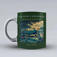 Thumbnail for VINTAGE G4531 - The Dawn Dispersal - Ceramic Mug design on darkgreen