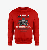 Thumbnail for DJI Avata design on red sweatshirt