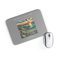 Thumbnail for VINTAGE G4475 - The Ridge Soaring Sunset - Designed Mouse Pads design on gray rectangle
