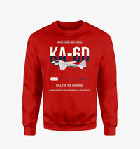 Thumbnail for KA-6D Intruder design on red sweatshirt