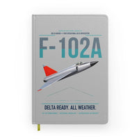 Thumbnail for F-102A Delta Dagger design on light gray notebook