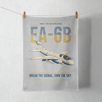 Thumbnail for EA-6B Prowler design on light gray towel