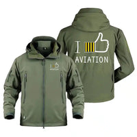 Thumbnail for Customisable I Like Aviation Jacket - view 6