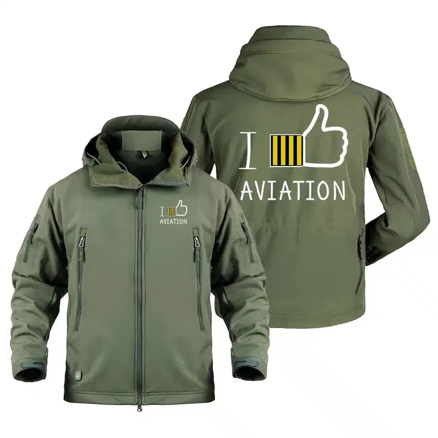 Customisable I Like Aviation Jacket - view 6