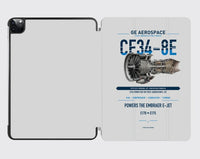 Thumbnail for CF34-8E design on light gray ipad tablet case