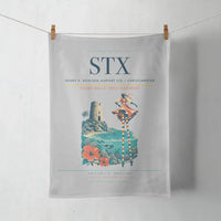 Thumbnail for Henry E. Rohlsen Airport (STX) design on light gray towel