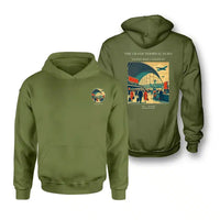 Thumbnail for VINTAGE G4300 - The Grand Terminal Echo - Double-Side Hoodie design on greenarmy double side