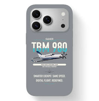 Thumbnail for Daher TBM 980 design on gray magsafe iphone case, for iPhone 17 Pro