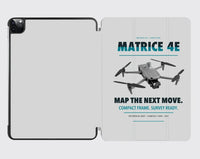 Thumbnail for DJI Matrice 4E design on light gray ipad tablet case