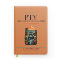 Thumbnail for Panama City Tocumen International Airport (PTY) design on orange notebook