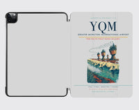 Thumbnail for Greater Moncton International Airport (YQM) design on light gray ipad tablet case