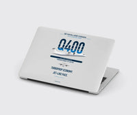 Thumbnail for De Havilland Dash 8-400 design on light gray MacBook case