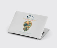 Thumbnail for Chinggis Khaan International Airport (ULN) design on light gray MacBook case