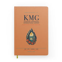 Thumbnail for Kunming Changshui International Airport (KMG) design on orange notebook
