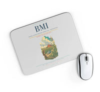 Thumbnail for Central Illinois Regional Airport (BMI) design on light gray rectangle mouse pad