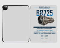 Thumbnail for BR725 design on light gray ipad tablet case