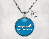 Thumbnail for Airbus A220 Necklace - view 6