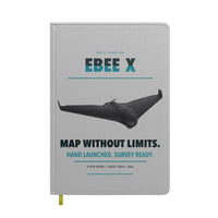Thumbnail for AgEagle eBee X design on light gray notebook