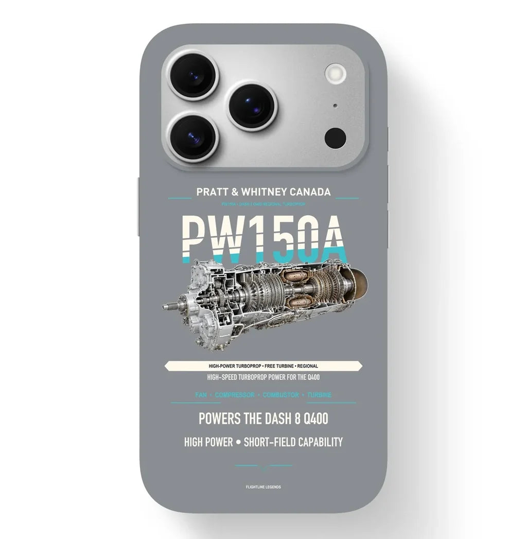 PW150A Case design on gray iphone case