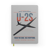 Thumbnail for U-2S Dragon Lady design on light gray notebook