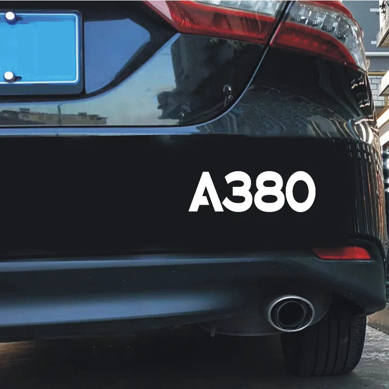 Airbus A380 Car Sticker - view 6