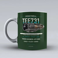 Thumbnail for Mug design on dark green tfe731