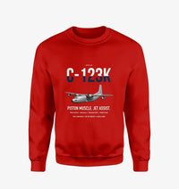 Thumbnail for C-123K Provider design on red sweatshirt