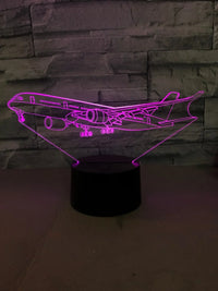 Thumbnail for Customisable Boeing 787 3D Lamp - view 8