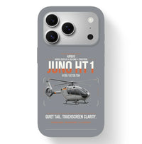 Thumbnail for Airbus H135 Juno HT1 design on gray magsafe iphone case, for iPhone 17 Pro