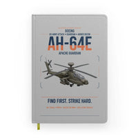 Thumbnail for Boeing AH-64E Apache Guardian design on light gray notebook