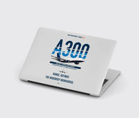 Thumbnail for Airbus A300-600R design on light gray MacBook case