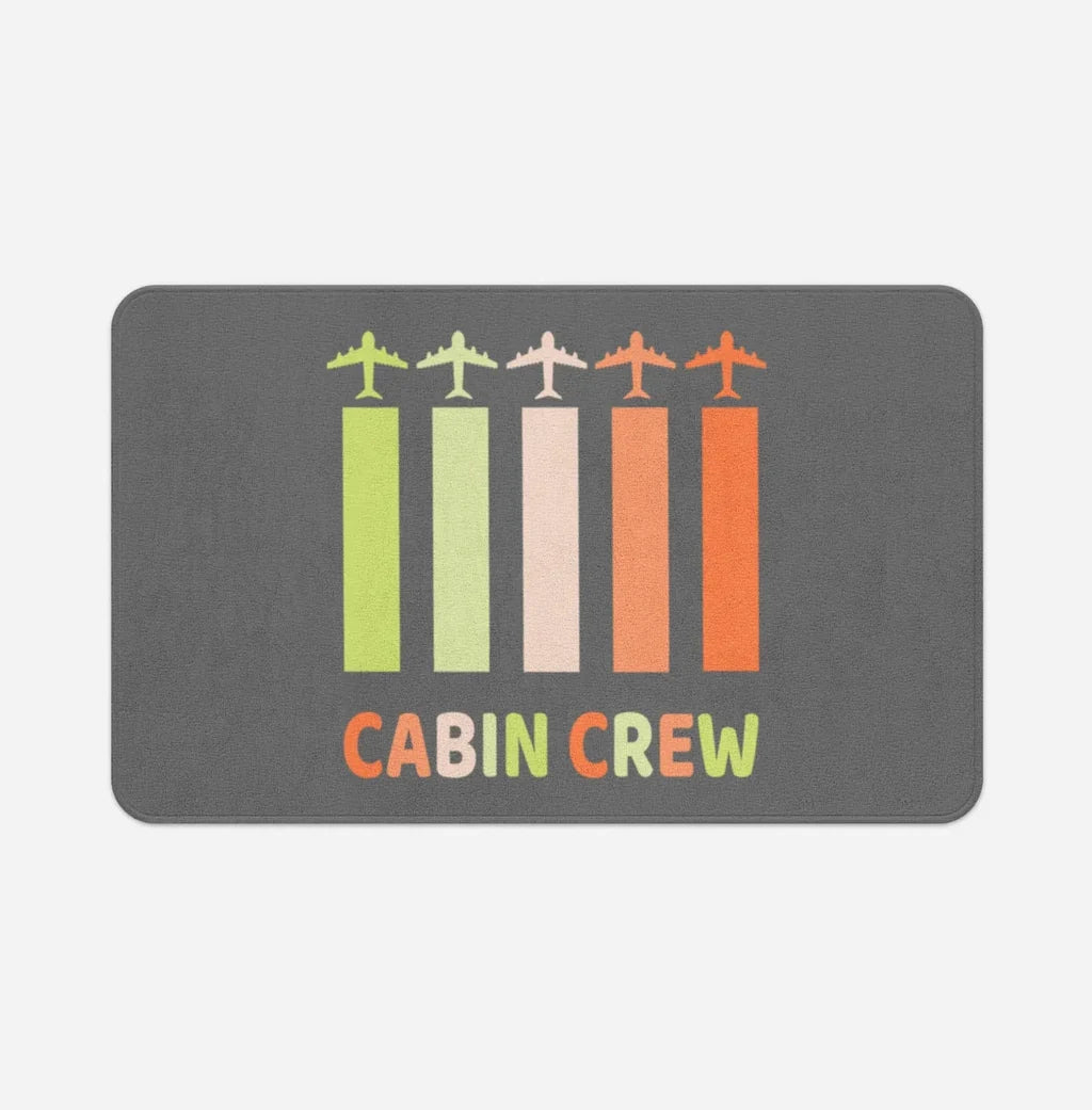 Colourful Cabin Crew Bath Mat - view 6