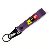 Thumbnail for AV8R Hawk-shaped key chain, Purple+NO NAME