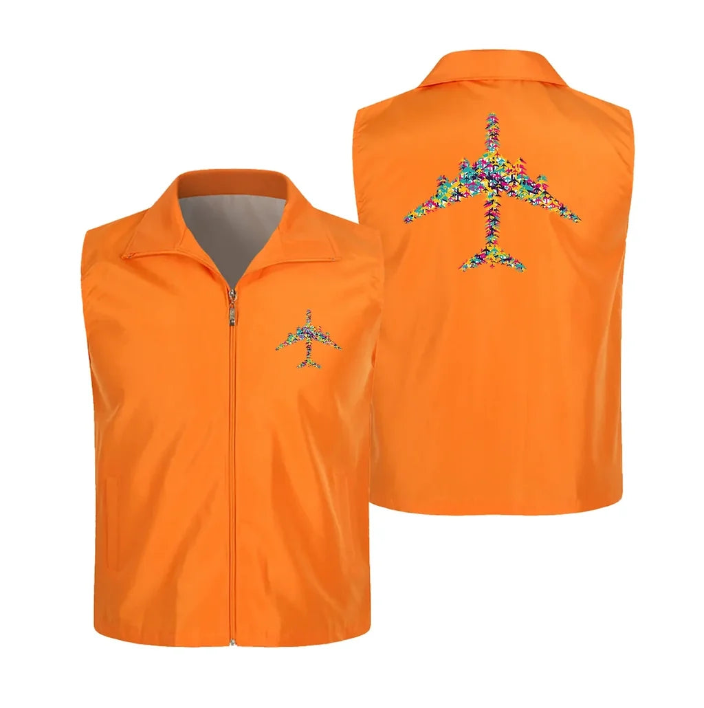 Colourful Airplane Vest - view 6