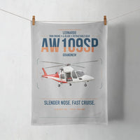 Thumbnail for Leonardo AW109SP GrandNew design on light gray towel