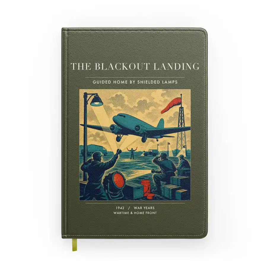 VINTAGE G4501 - The Blackout Landing - Designed Notebooks design on greenarmy