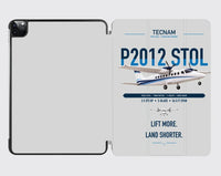 Thumbnail for Tecnam P2012 STOL design on light gray ipad tablet case