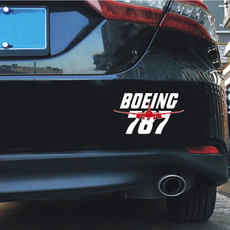 Boeing 787 Car Sticker - view 6