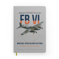 Thumbnail for de Havilland Mosquito FB VI design on light gray notebook