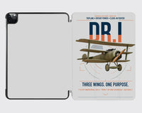 Thumbnail for Fokker Dr.I design on light gray ipad tablet case