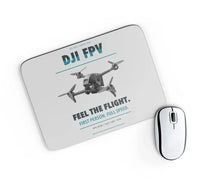 Thumbnail for DJI FPV design on light gray rectangle mouse pad