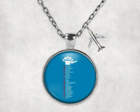 Thumbnail for Aviation Alphabet Necklace - view 6