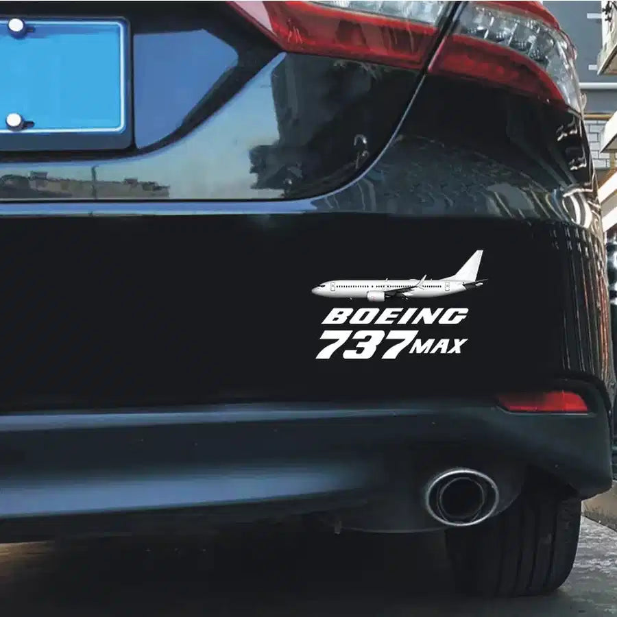 Boeing 737 Car Sticker - view 6